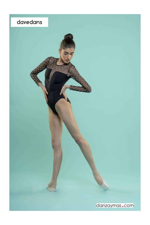 Maillot danza con manga lunar