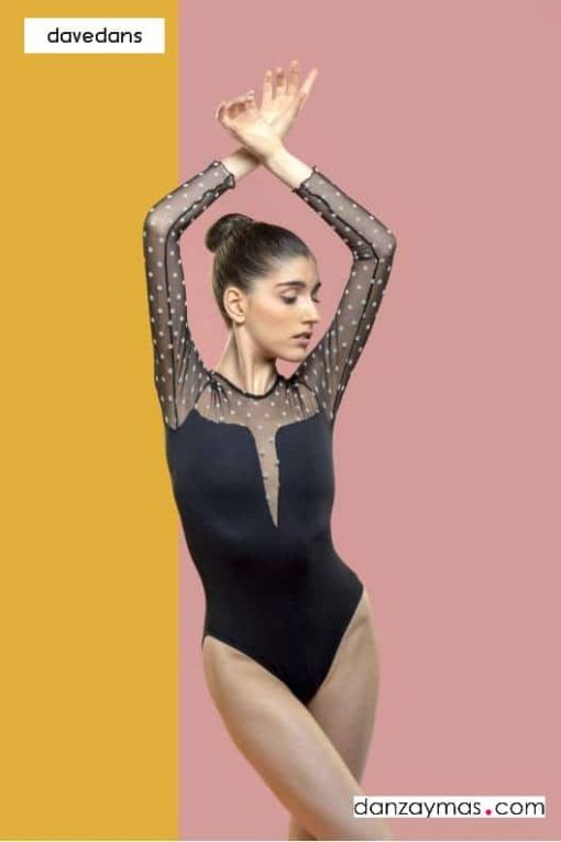 Maillot danza con manga lunar