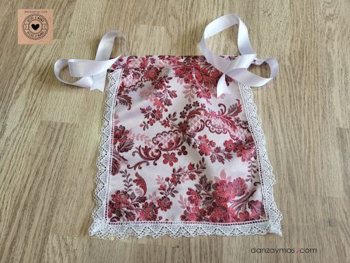 Delantal traje regional brocado niña 1847 - Imagen 2