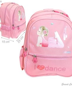 Mochila de ballet rosa