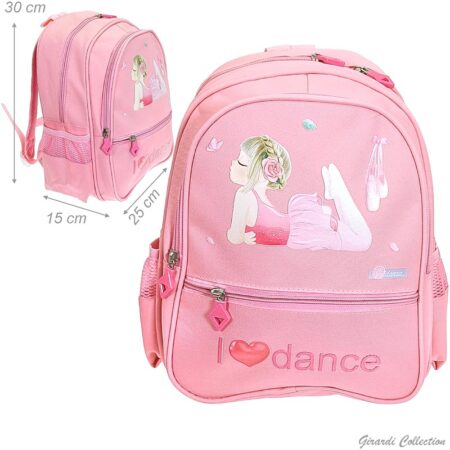 Mochila de ballet rosa