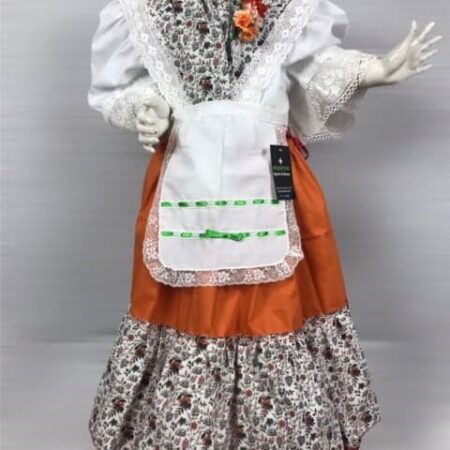 Delantal traje regional niña