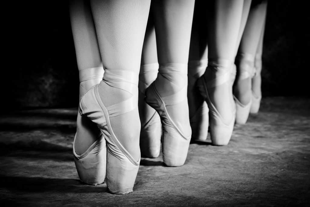 Puntas de ballet