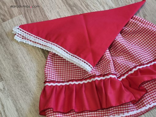 Zagalejo de bebe rojo