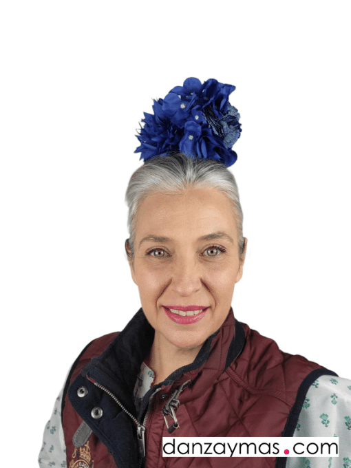Ramillete azulón flamenco