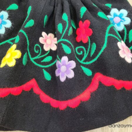 Refajo bordado colores