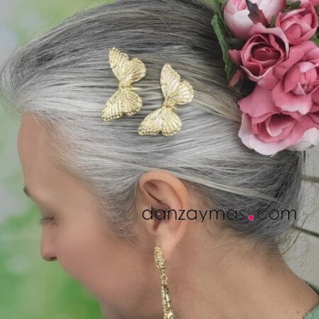 Peinecillos en pack con mariposas