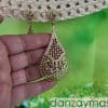 Pendientes de feria dorados
