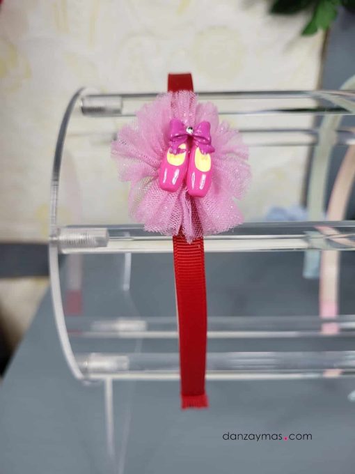 Diadema con zapatillas de ballet 2058 - Imagen 2