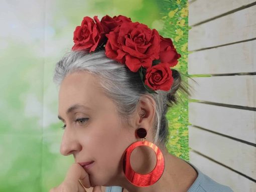 Tiara de rosas
