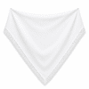 Pañoletas de huertana para traje regional murciano disponibles en varios colores tradicionales-blanco