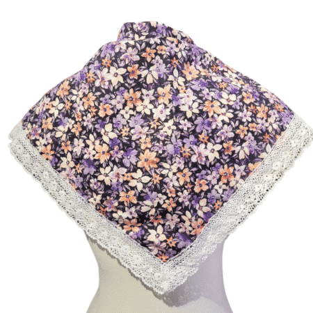 Pañoleta huertana adulta con flores