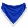 Pañoletas de huertana para traje regional murciano disponibles en varios colores tradicionales-azulon