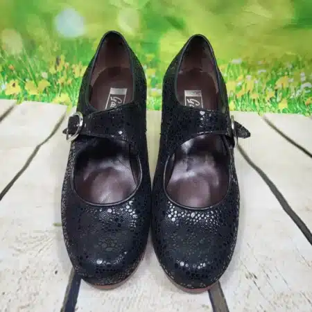 Zapatos flamencos profesionales negros