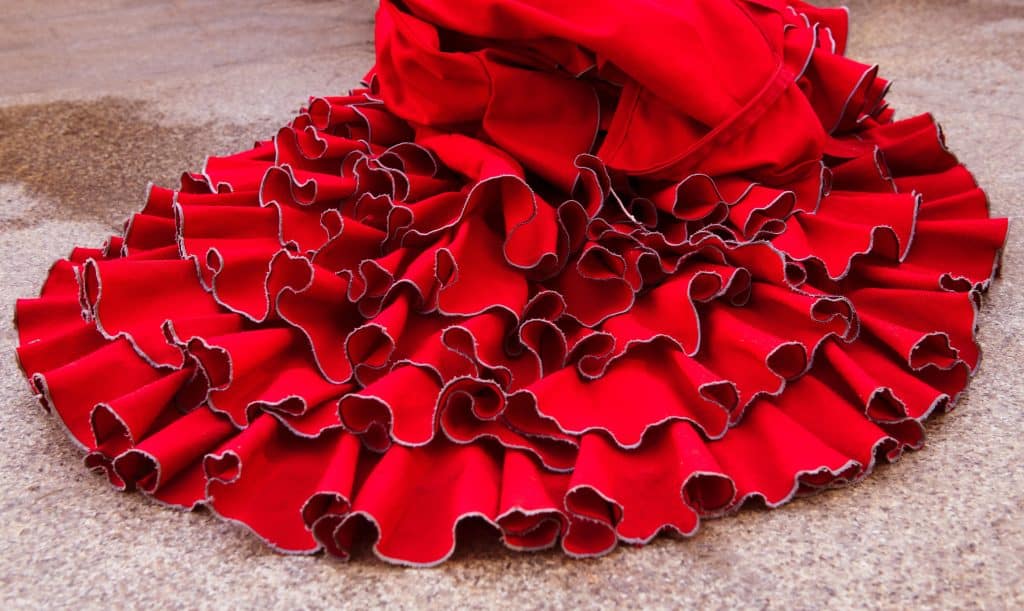 falda flamenca