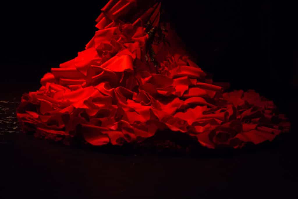 falda de flamenca