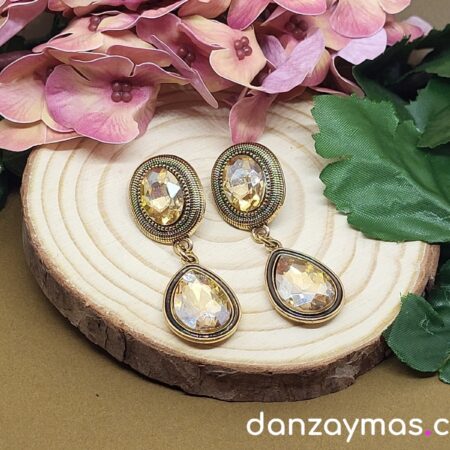 Pendientes traje regional péndulo