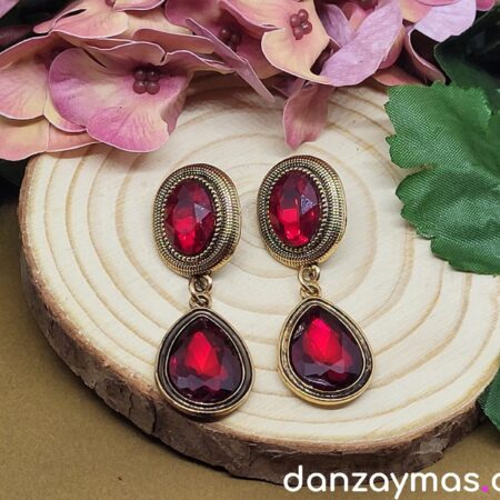 Pendientes traje regional péndulo