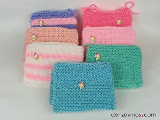 Funda de castañuelas unicornio