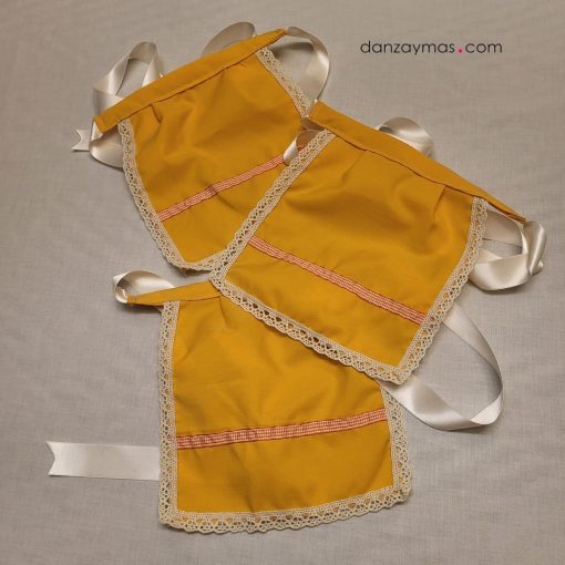 Delantal mostaza pequeño