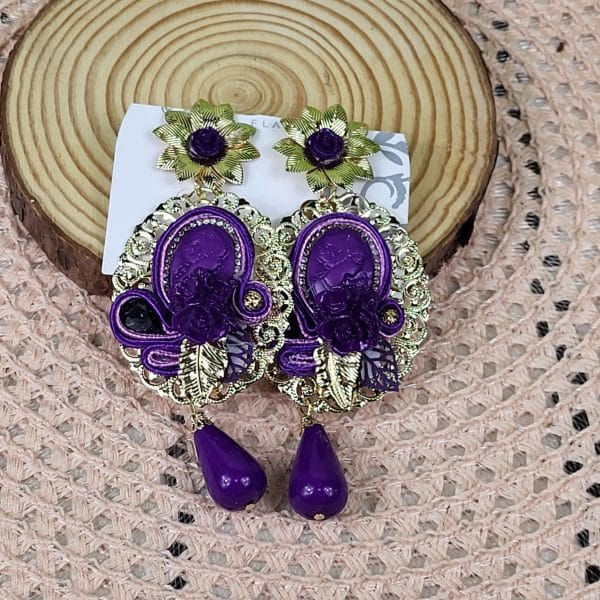 Pendientes de macramé