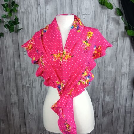Mantoncillos con volante de flamenca
