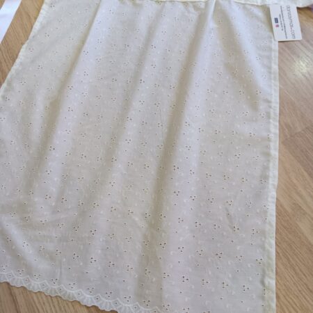 Delantal de adulta blanco roto