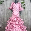 Traje de flamenca para niña largo