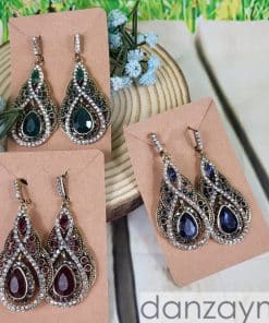 Pendientes traje regional brillantes