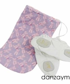 Funda lila para zapatillas de ballet