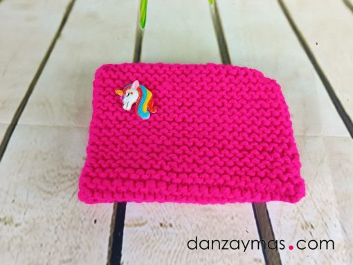 Funda de castañuelas unicornio