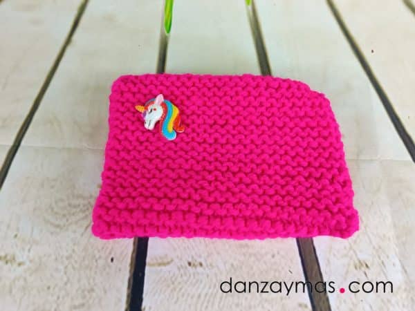 Funda de castañuelas unicornio