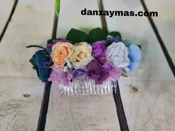 Tocados de flores para el pelo grandes