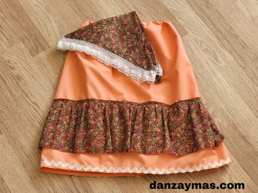 Zagalejo niña salmón con pañoleta