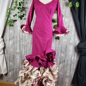 Vestido de flamenca seis volantes