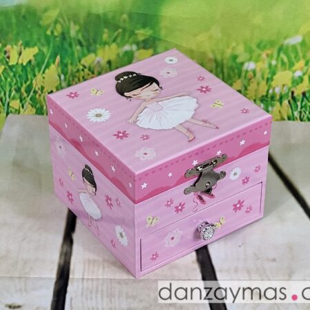 Caja musical con bailarina