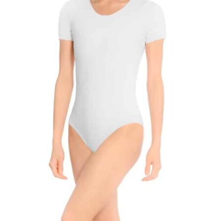 Maillot manga corta blanco unisex