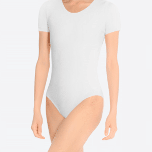 Maillot manga corta blanco unisex