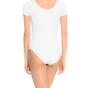 Maillot manga corta blanco unisex