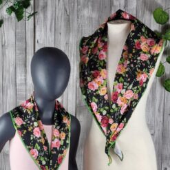 Mantoncillos de flores sin flecos