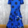 Traje de flamenca azulón elástico