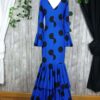 Traje de flamenca azulón elástico