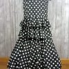 Traje de flamenca negro canastero