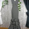 Traje de flamenca negro canastero