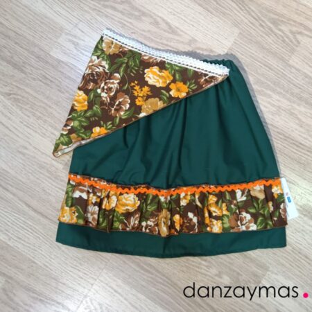 Zagalejo niña verde dos tallas