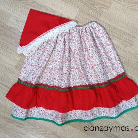 Zagalejo niña rojo