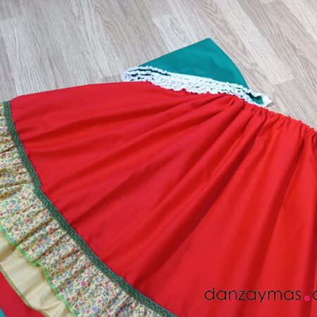 Zagalejo niña rojo