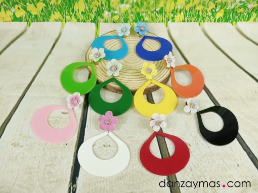 Pendientes de flamenca Macarena