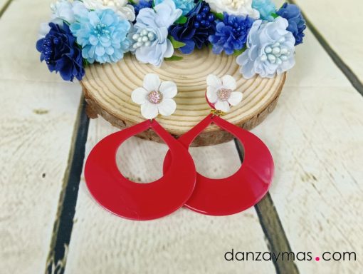 Pendientes de flamenca Macarena