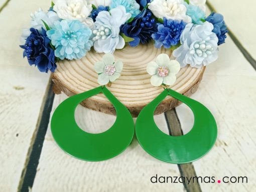Pendientes de flamenca Macarena